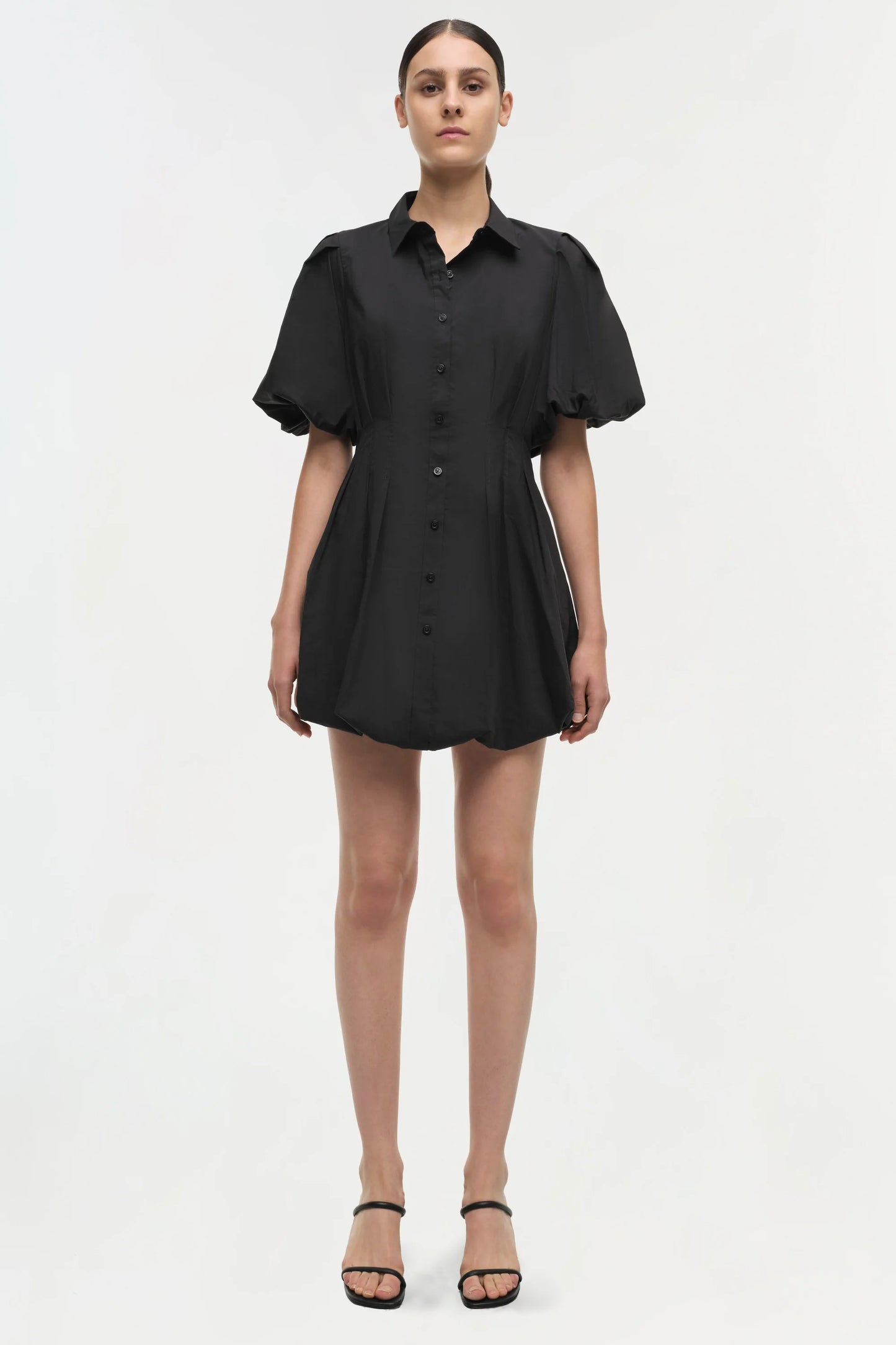 Signature Cleo Mini Dress in Black