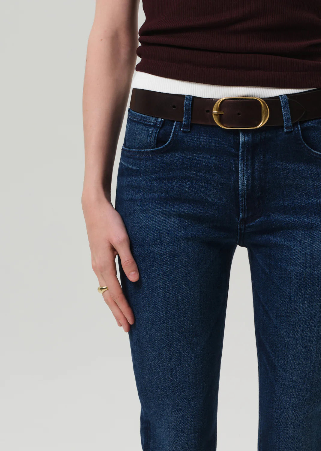 Isola Mid Rise Cropped Boot in Regency