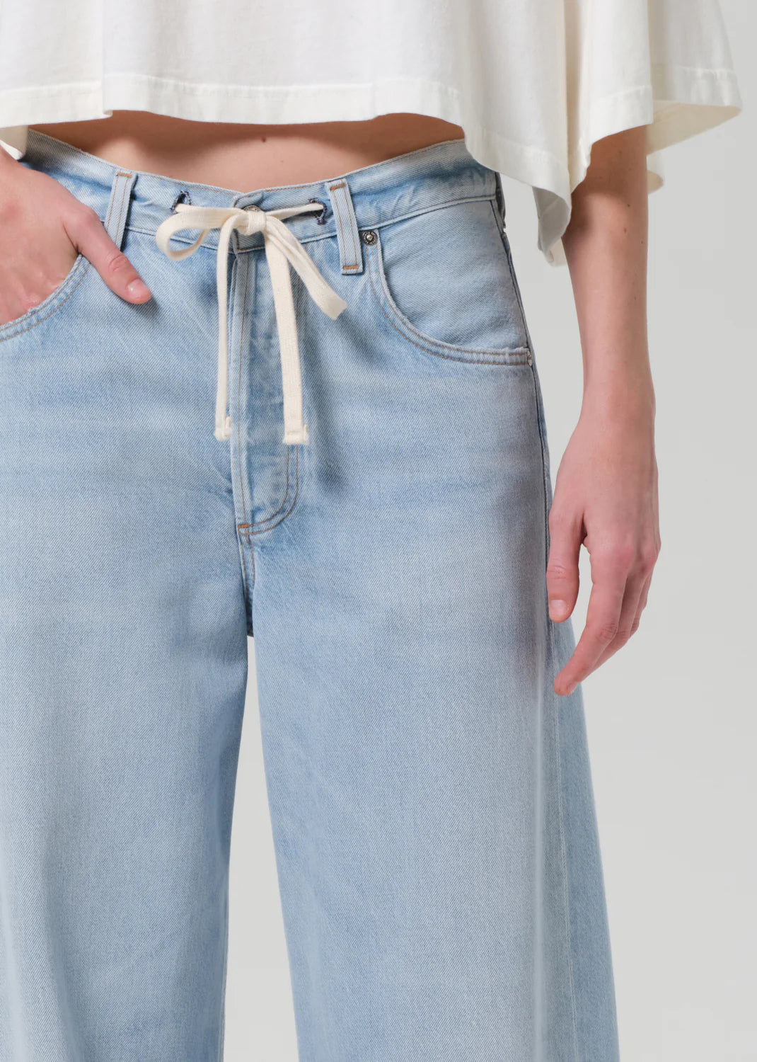 Brynn Drawstring Trouser in Portola