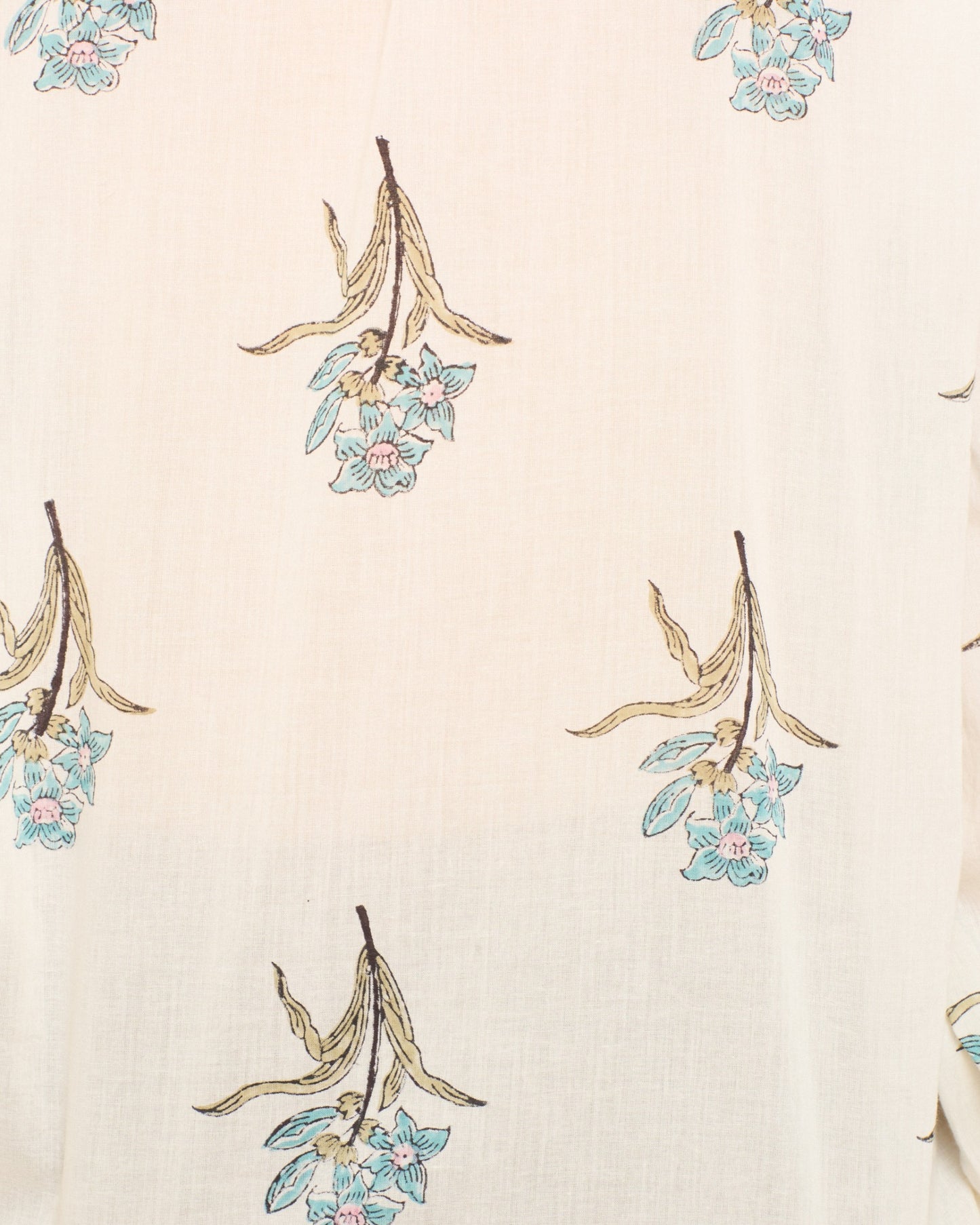 Artemis Sky Mist Flower Shirt