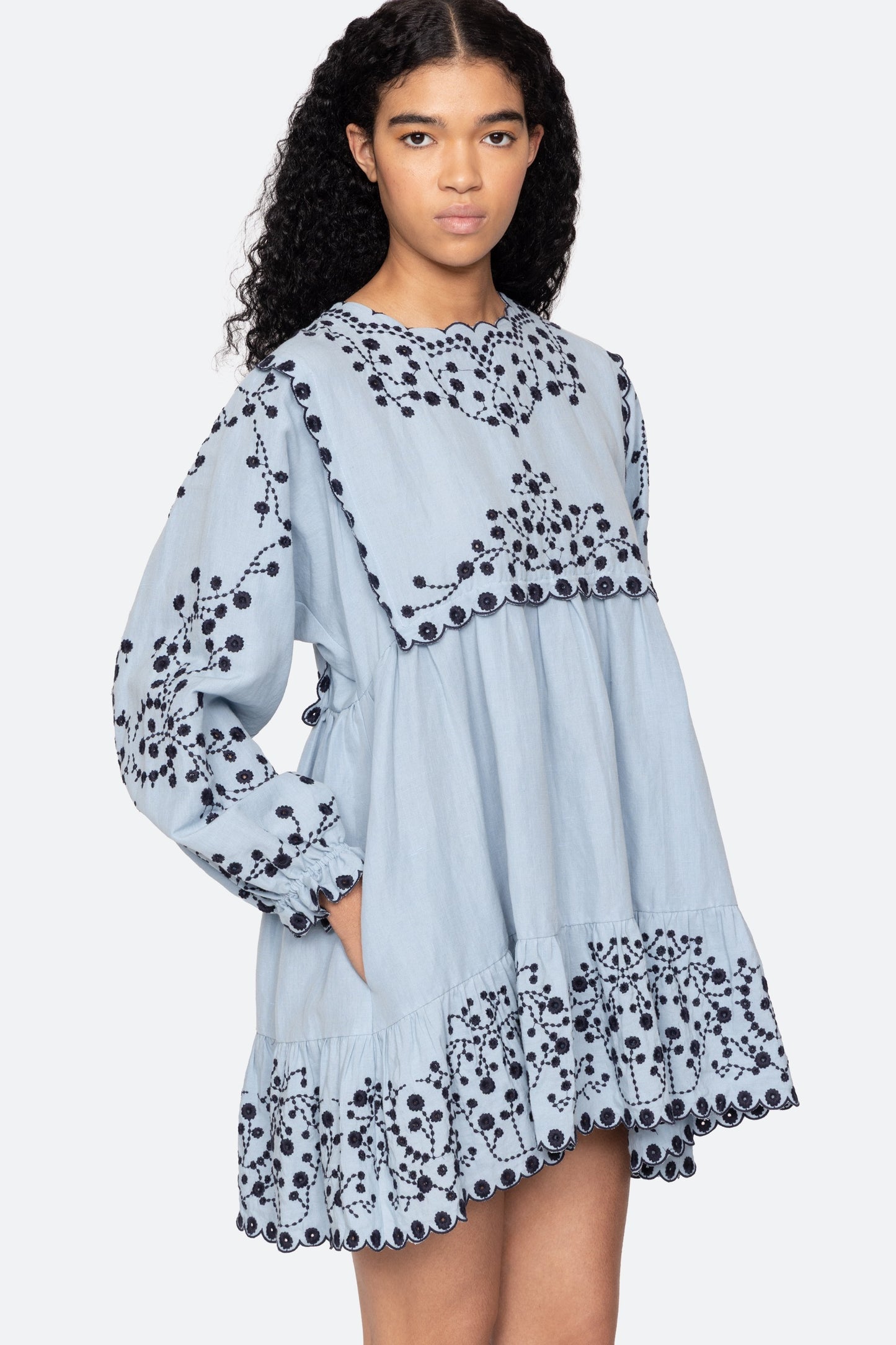 Frances Dress in Blue