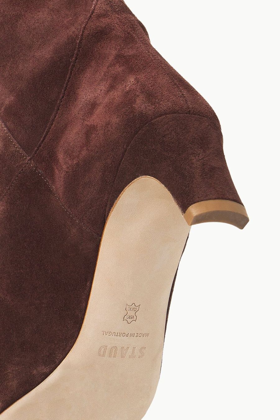 Western Wally Boot in Mahogany Suede