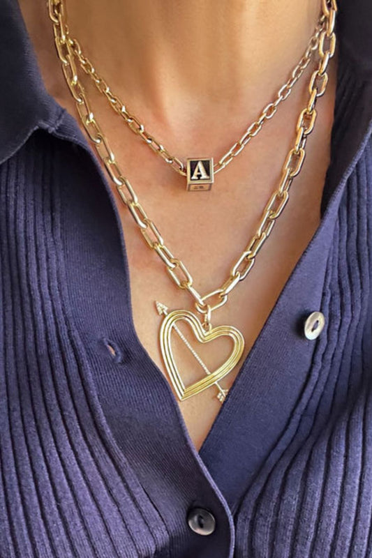 18" 4mm Italian Chain Link Necklace