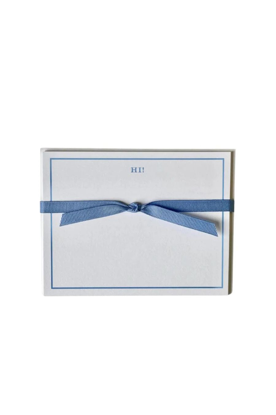 Hi! Flat Note Cards