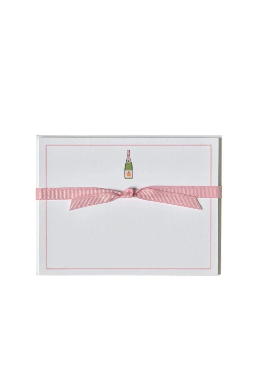 Pink Champagne Flat Note Cards