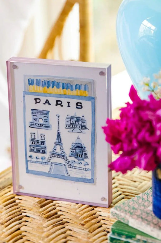 Small Paris Matchbook