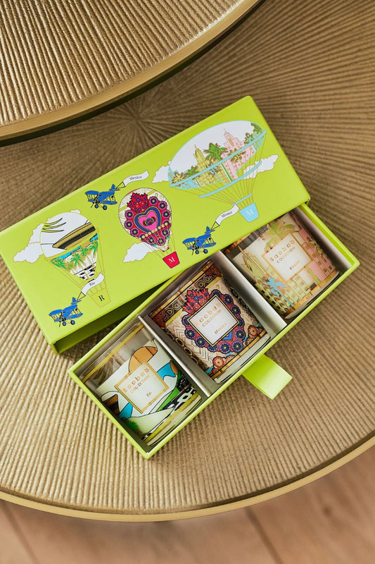 Trio Travel Candles Mexico-Rio-Miami