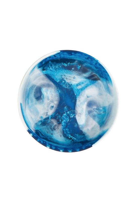 Hugo Blue Swirled Serving Bowl