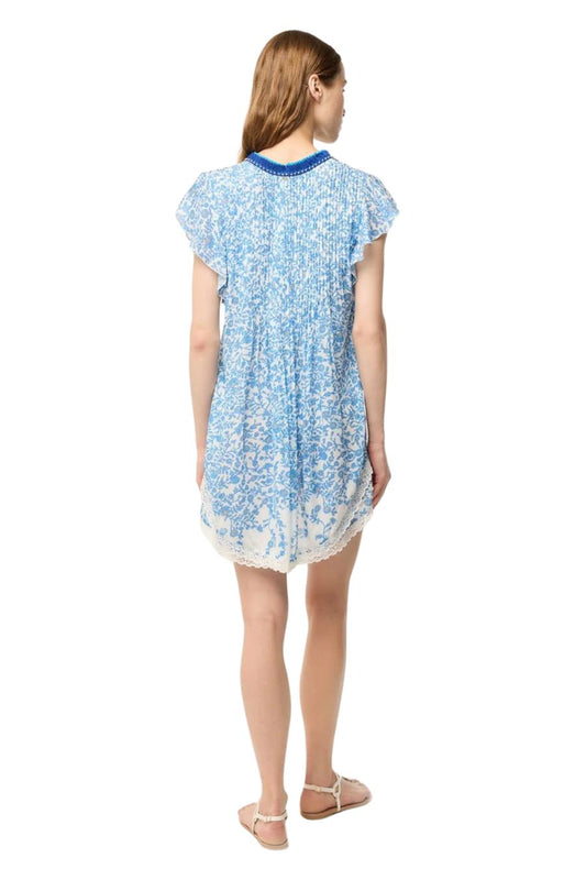 Mini Dress Sasha in Blue Lazuli