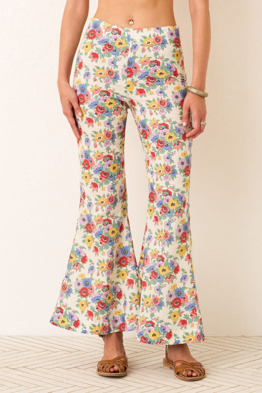Farah Wildflower Linen Pant