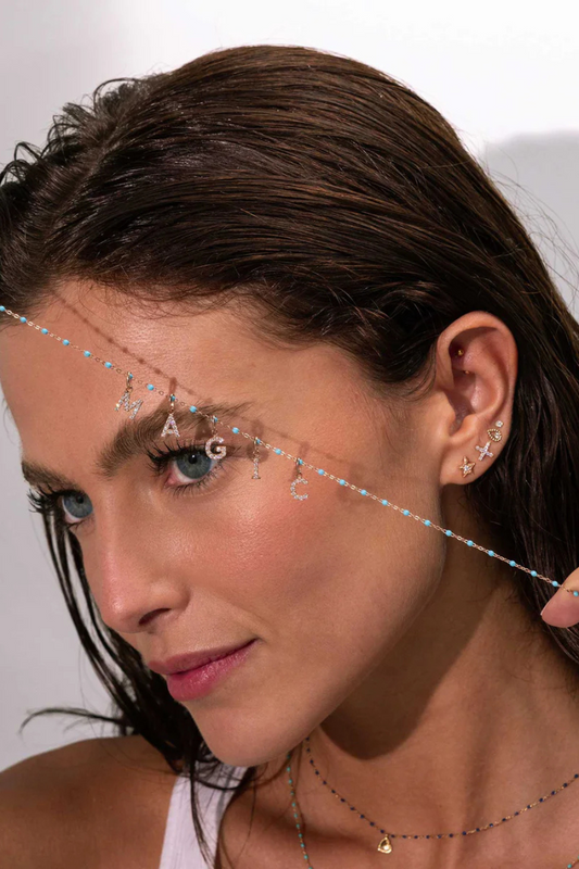 Lucky Letter C Diamond Pendant