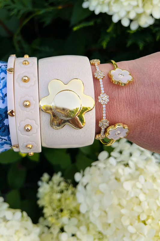 Petite Petal Cuff - MOP