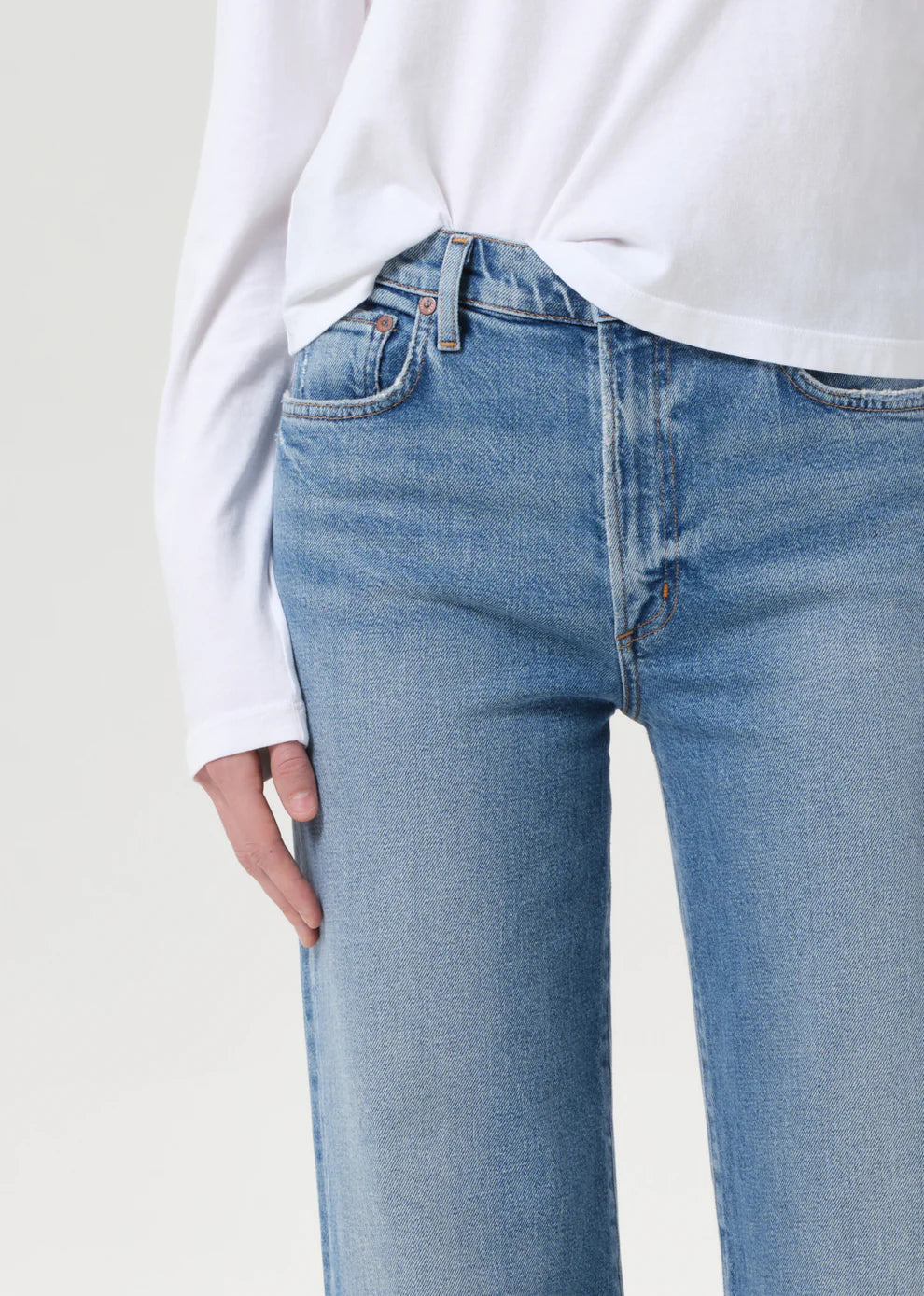 Harper Straight Jean in Forum