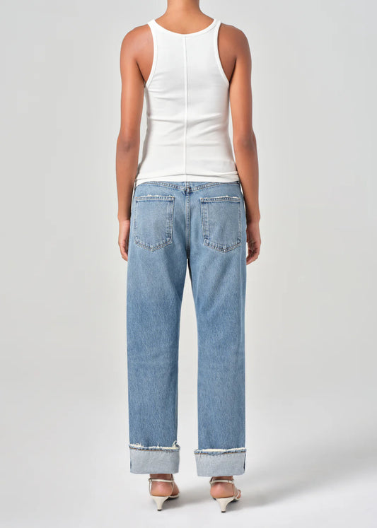 Fran Low Slung Straight in Reign