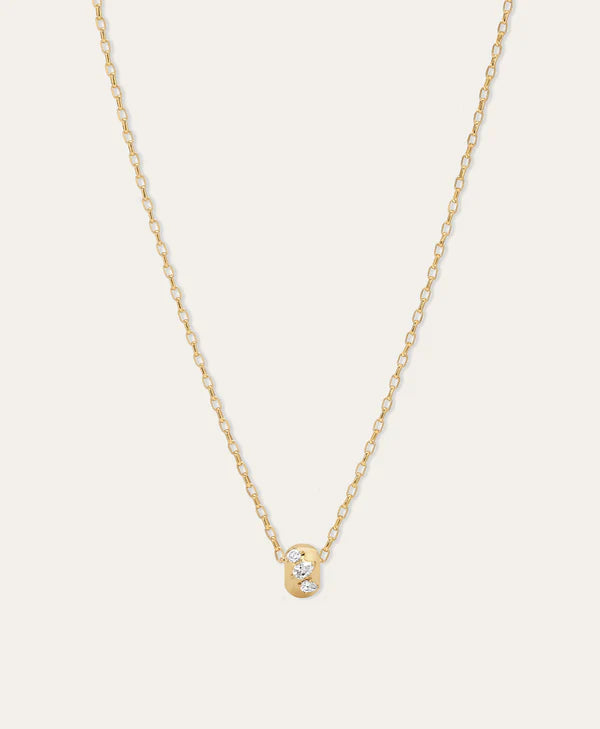 Diamond Pear Cluster Big Bead Lab Grown