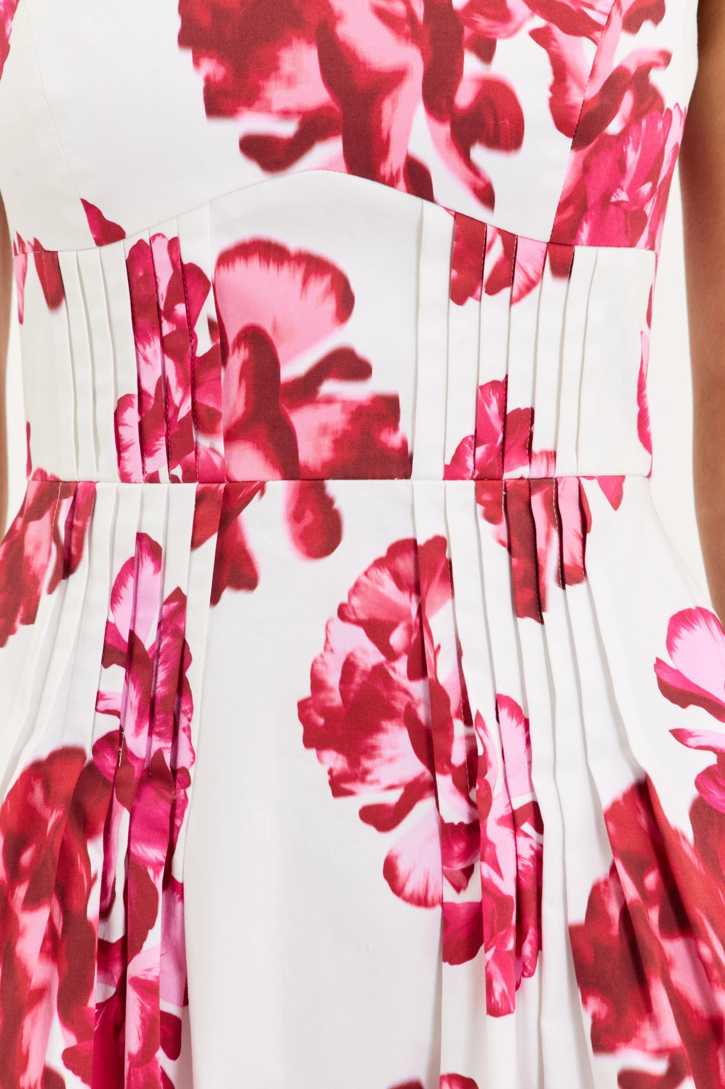 Damask Rose Midi Dress