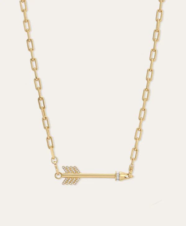 Diamond Arrow Hinged Charm for Big Beads