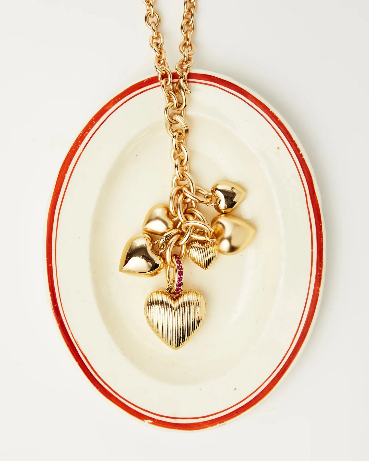 The Family of Hearts Pendant Necklace