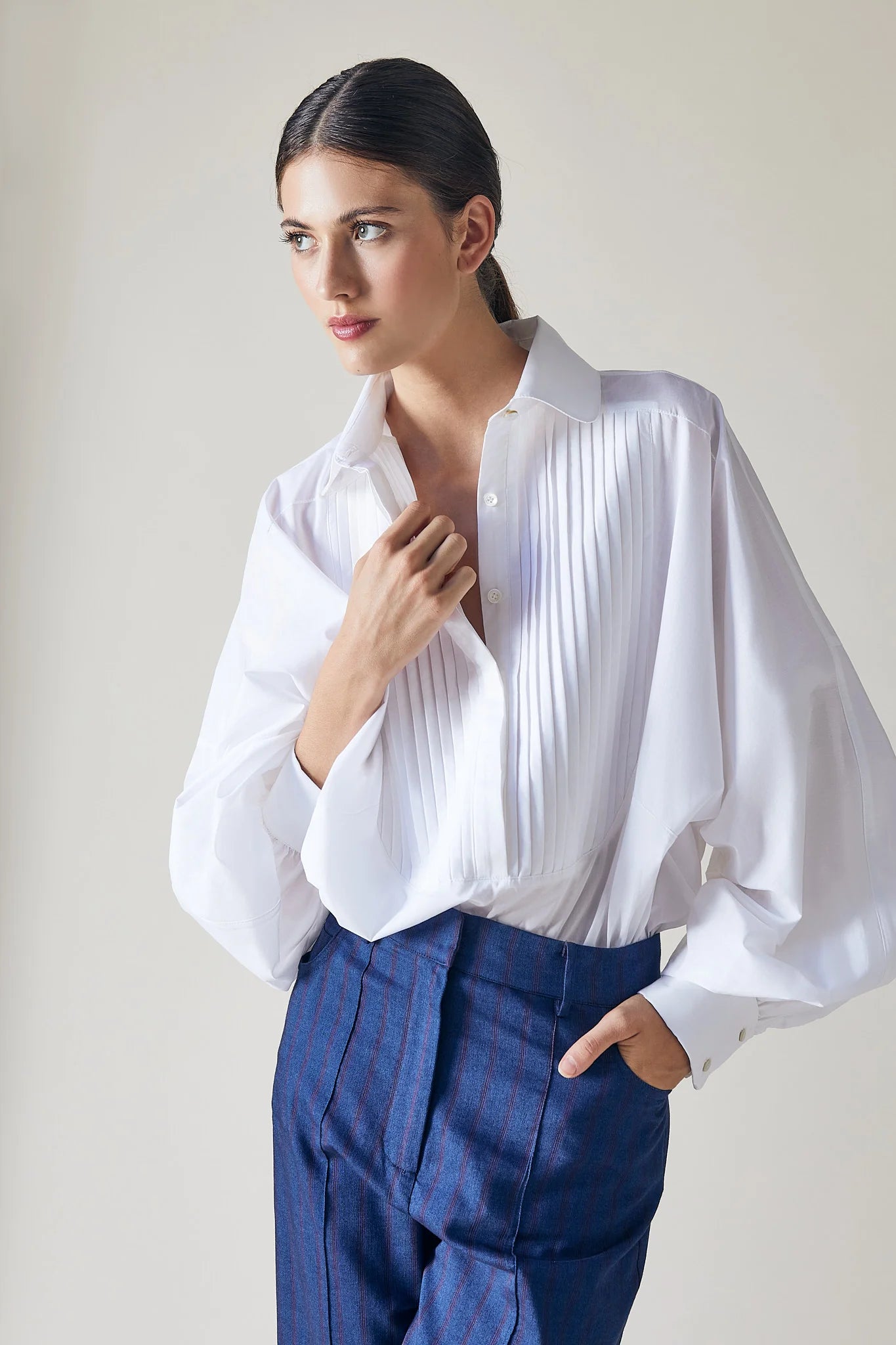 Gatsby Shirt in Off-White