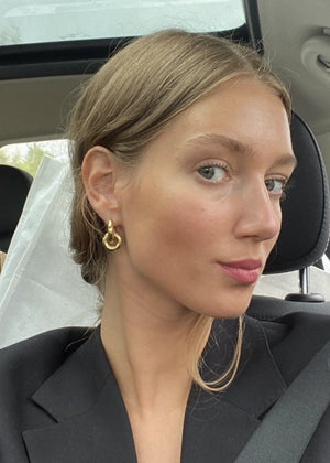 The Esther Earrings in Gold
