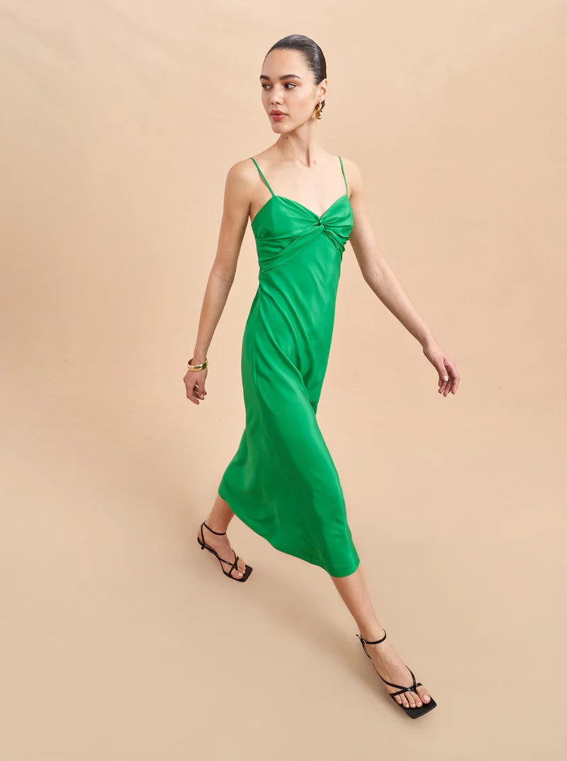 Gisele Dress in Fern