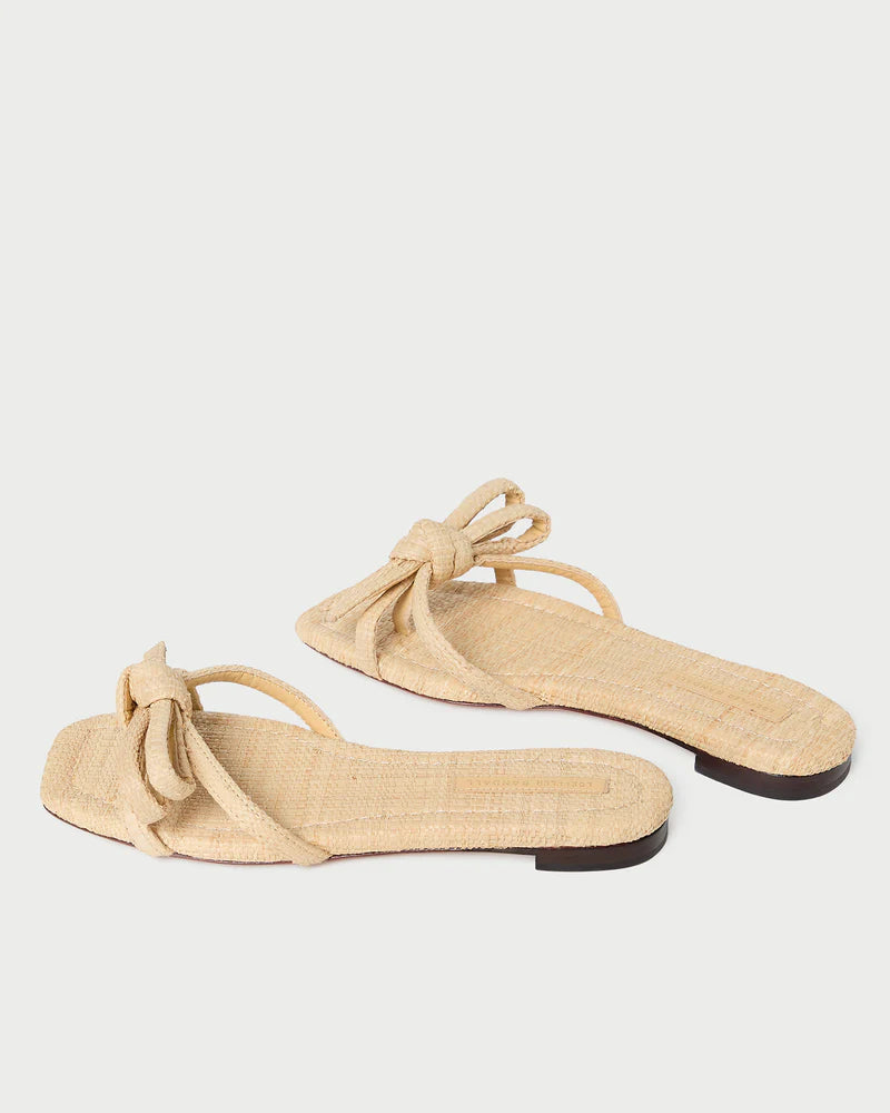 Hadley Natural Bow Sandal