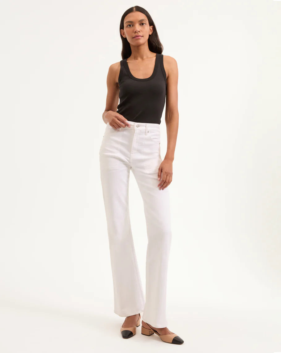 Birke Scoopneck Tank Top in Black