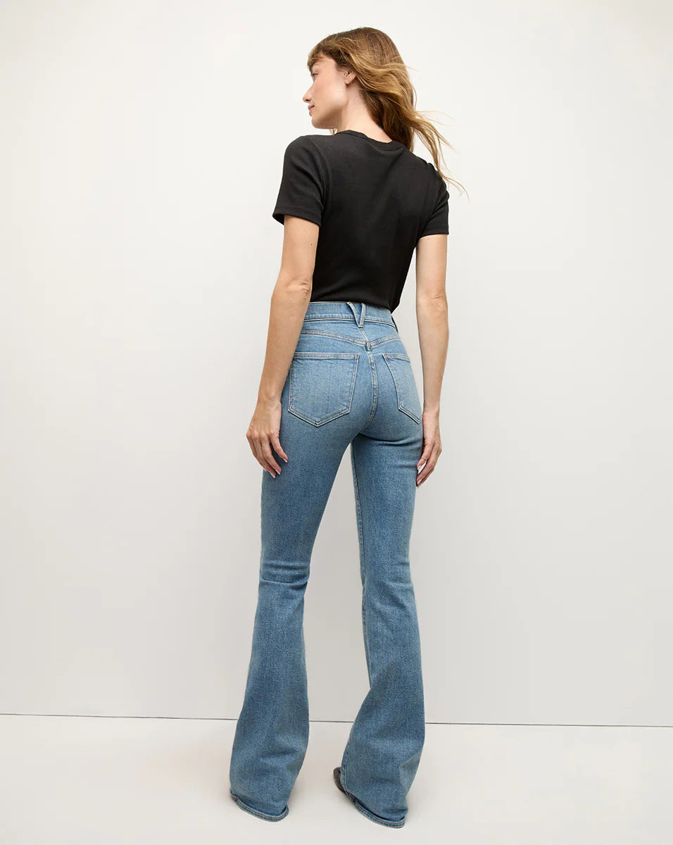 Beverly Skinny-Flare Jean in Wanderer Dust