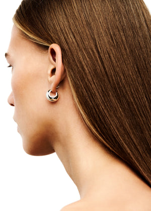 The Simone Earrings in Silver