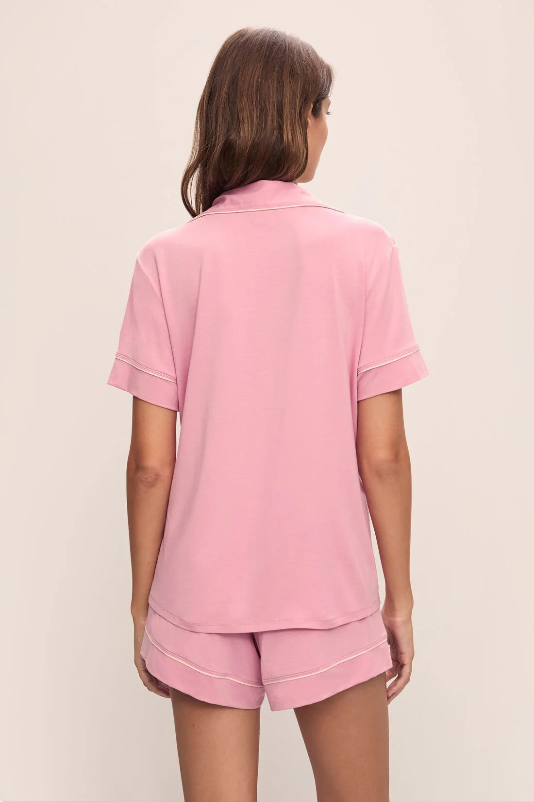 Gisele TENCEL™ Modal Relaxed Short PJ Set in Rose Quartz/Petal Pink