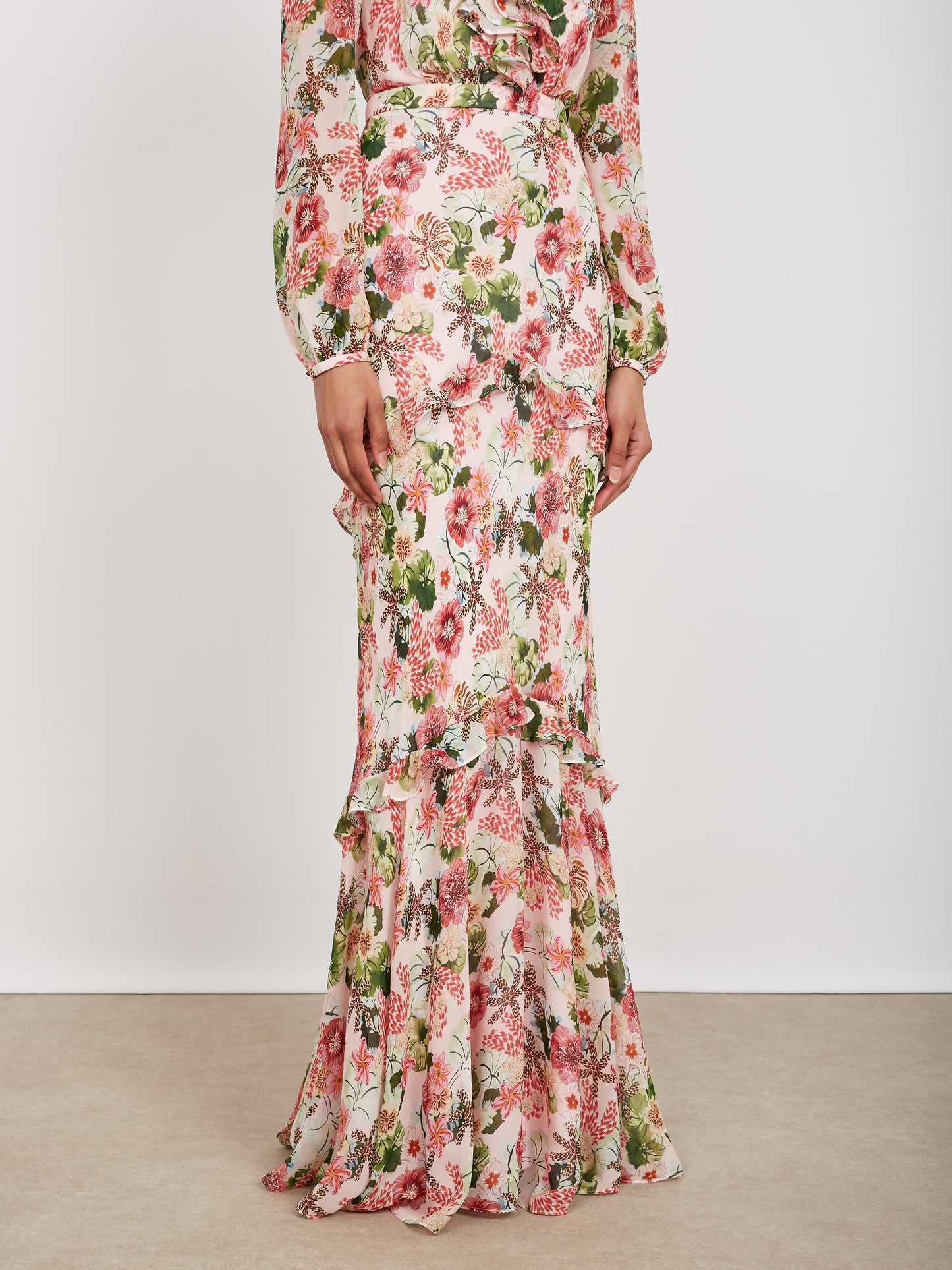 Rita-C Dress in Plumeria Blush