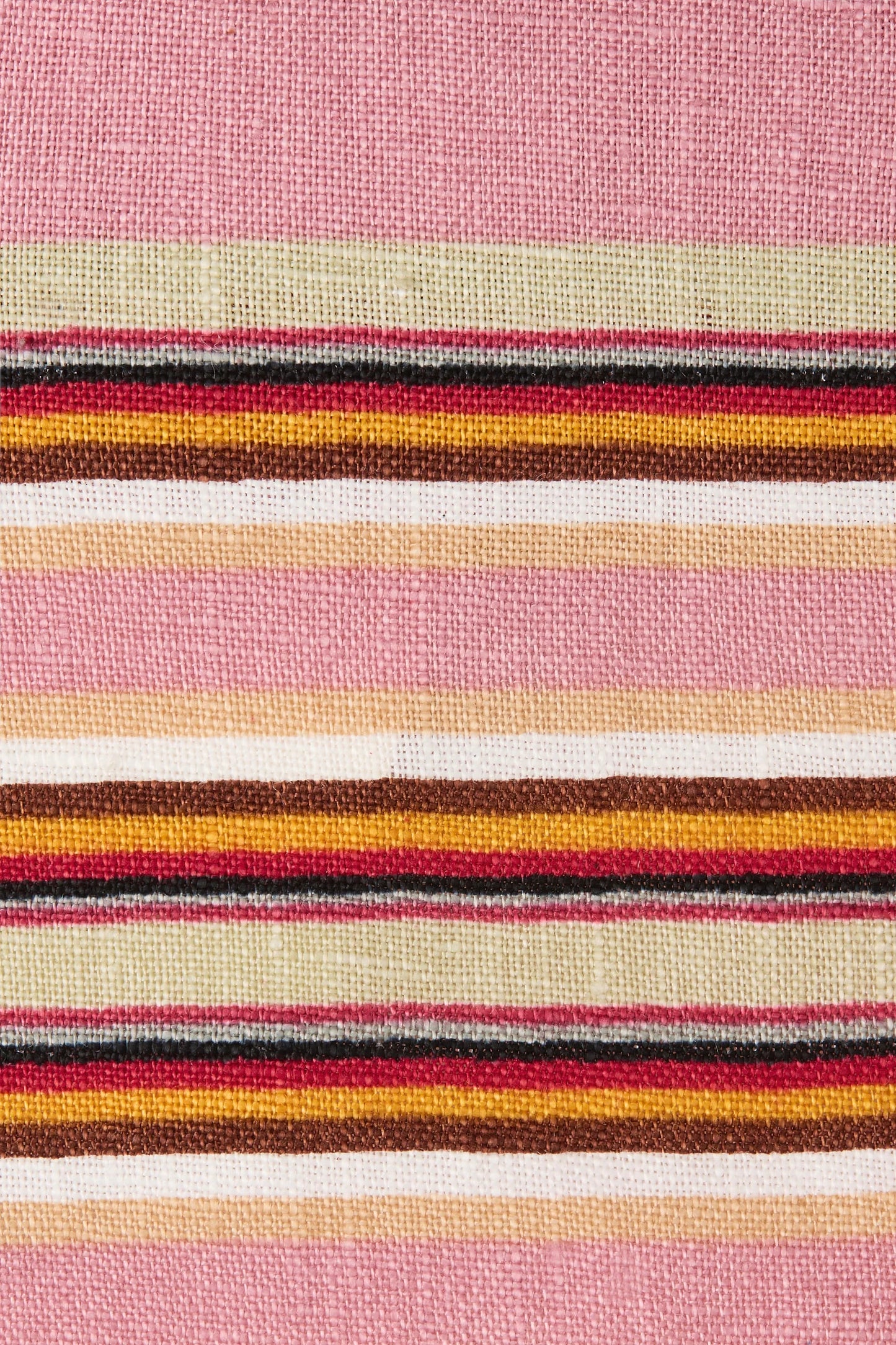 Flor Mini Dress Barragan Stripe Dusty Mauve