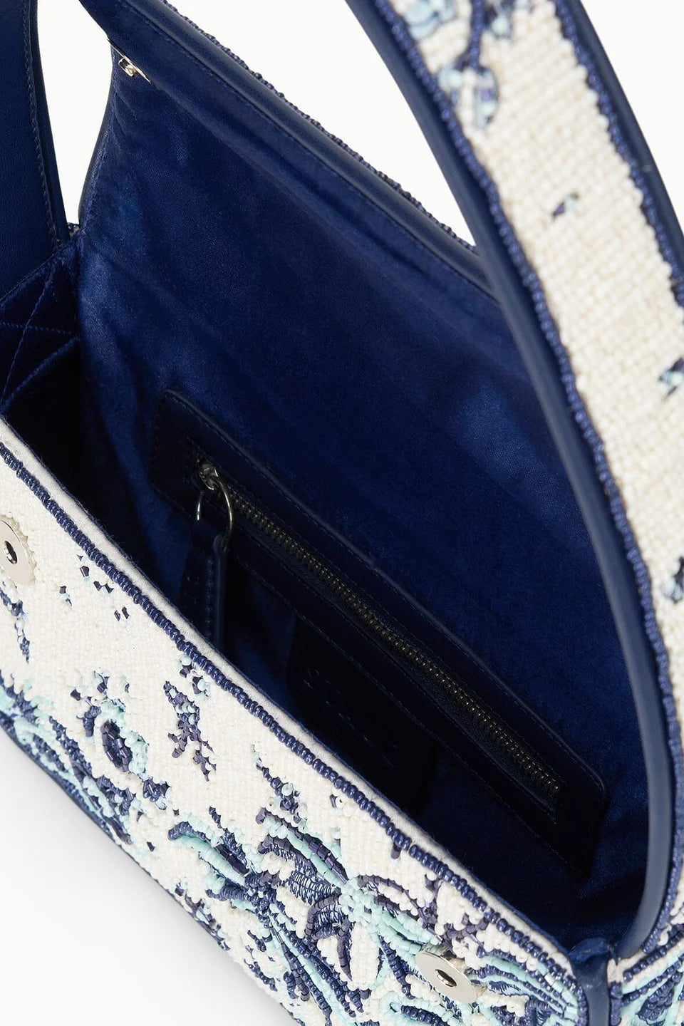 Tommy Beaded Bag in Toile De Pup