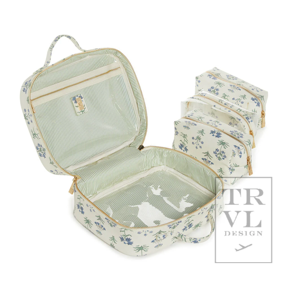 WOVEN JET LUXE TRVL2 Cosmetic Toiletry Case