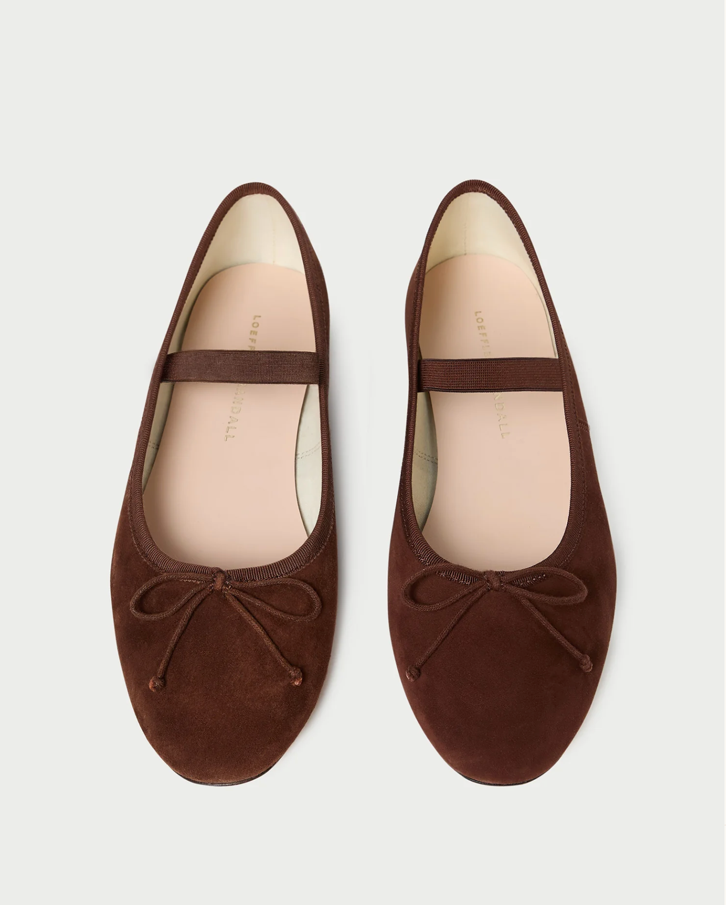 Leonie Espresso Suede Ballet Flat
