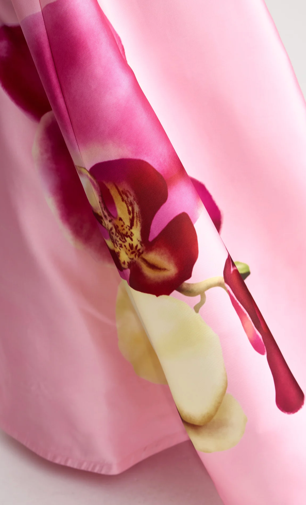 Audrey Gown in Icing Phalae