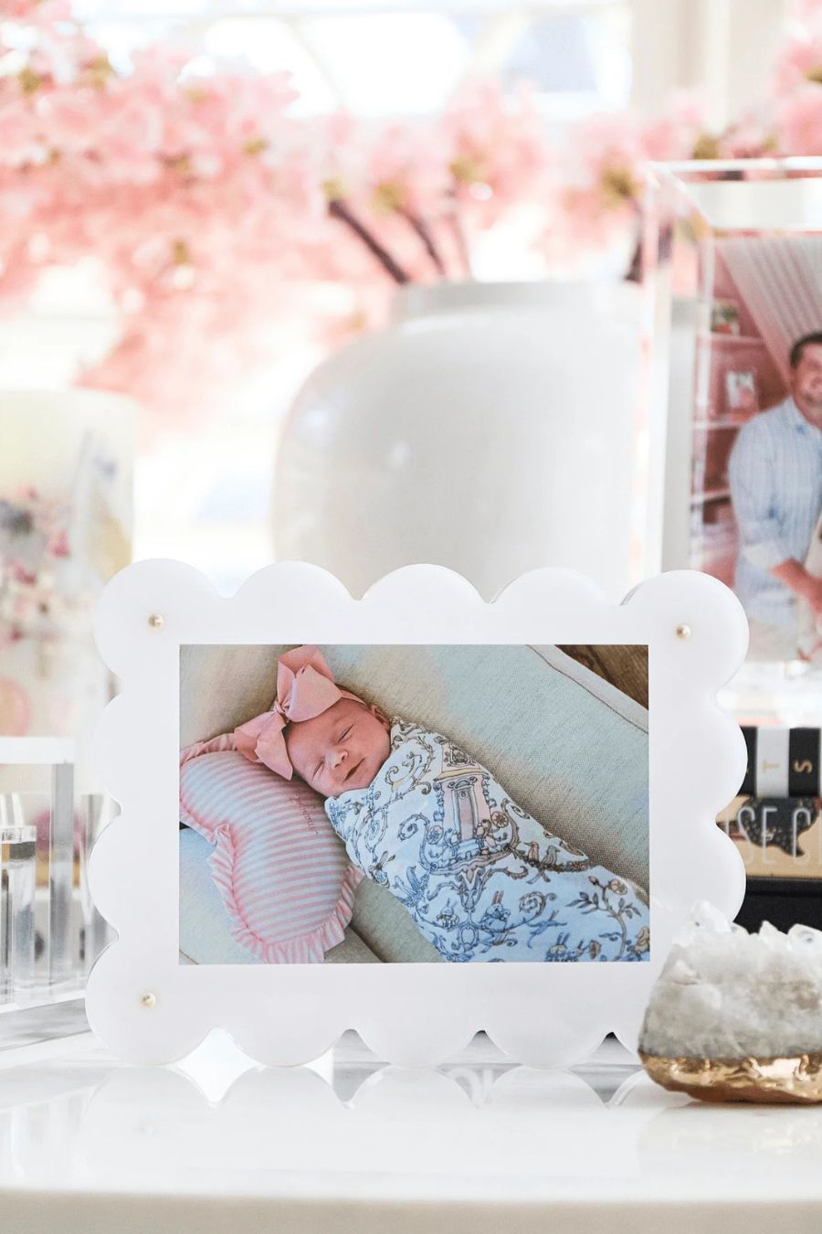 White Acrylic Picture Frame