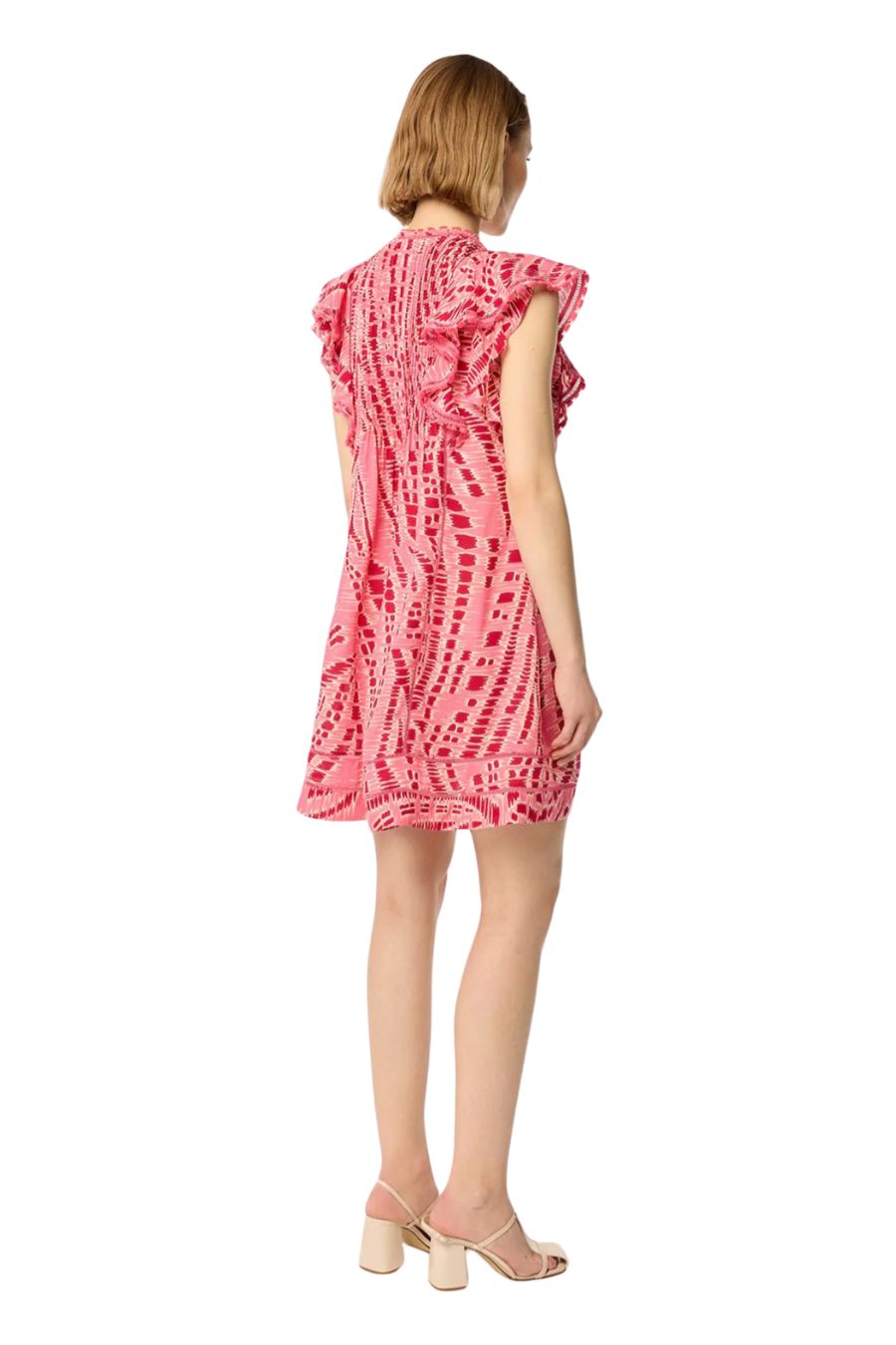 Mini Dress Camelia in Pink Kalina