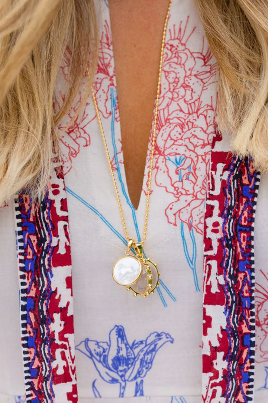 Oxford Charm in Studded Cage