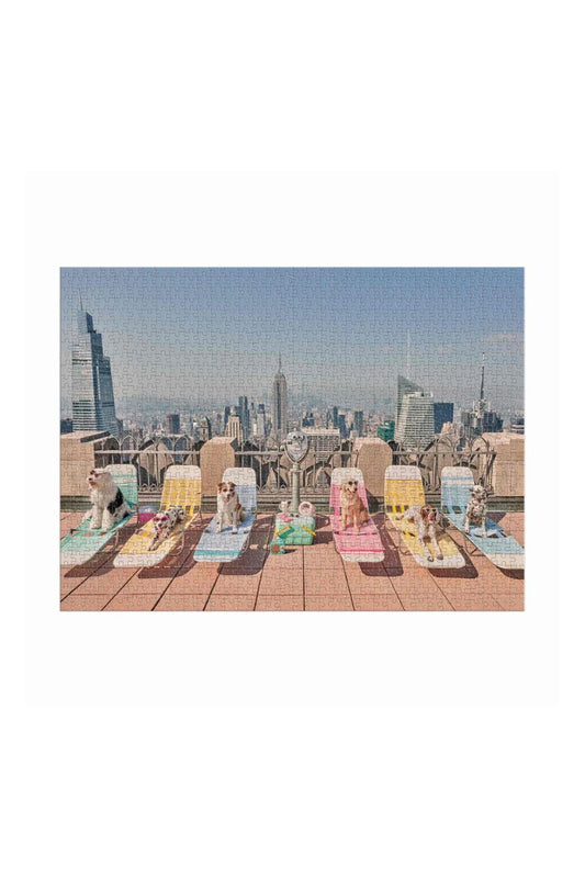 Gray Malin The Dogs of New York City 1000 Piece Puzzle