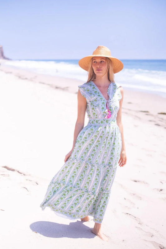 Chloe Maxi Dress in Green