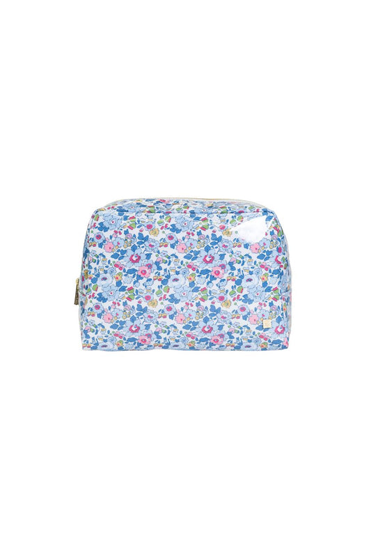 LuxeGloss Wash Bag Large in Bridgehampton Floral