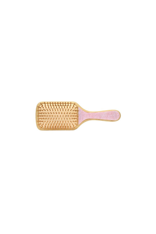 Bamboo Paddle Brush in Pink Sugar