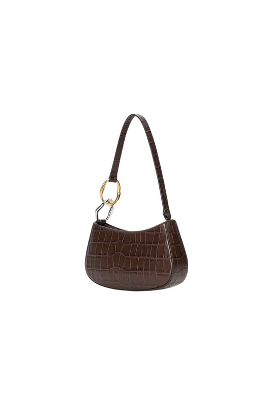 Ollie Bag in Espresso Croco