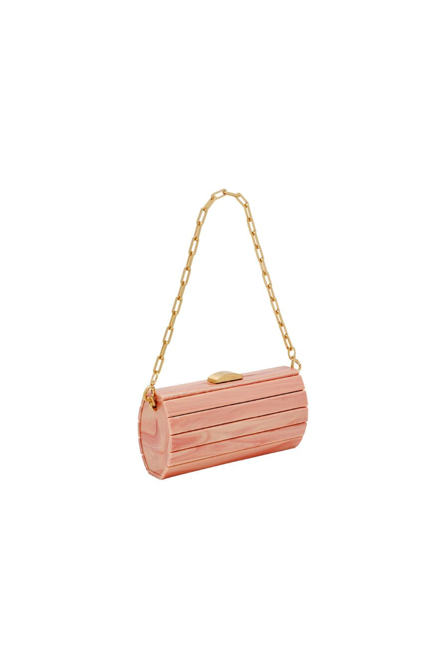 Mini Rolie Polie Clutch in Rose Water