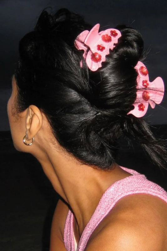 Sweetheart Clip in Palm Blossom