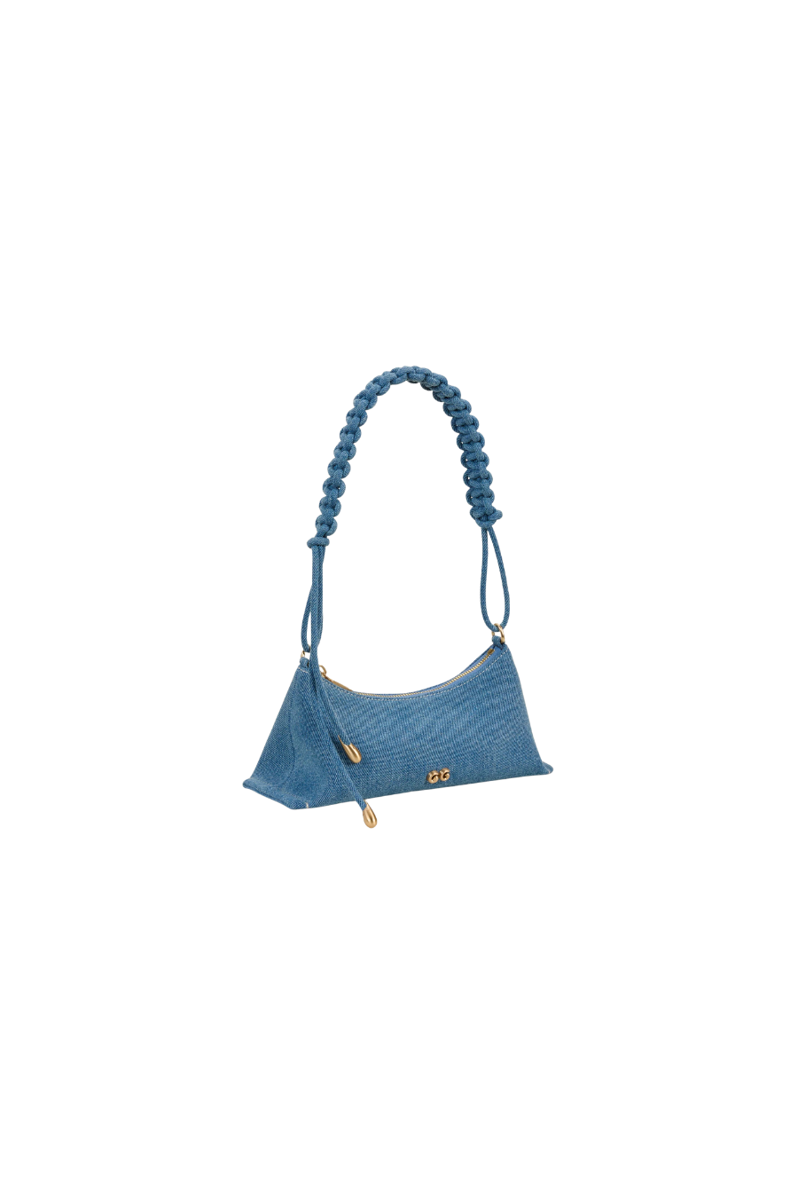 Osa Shoulder Bag in Blue Denim