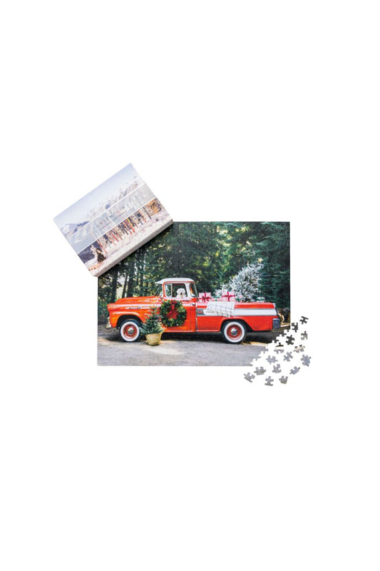 The Winter Holiday Two-Sided 500 Piece Puzzle