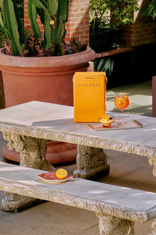 Drinks Box in Orchard Orange