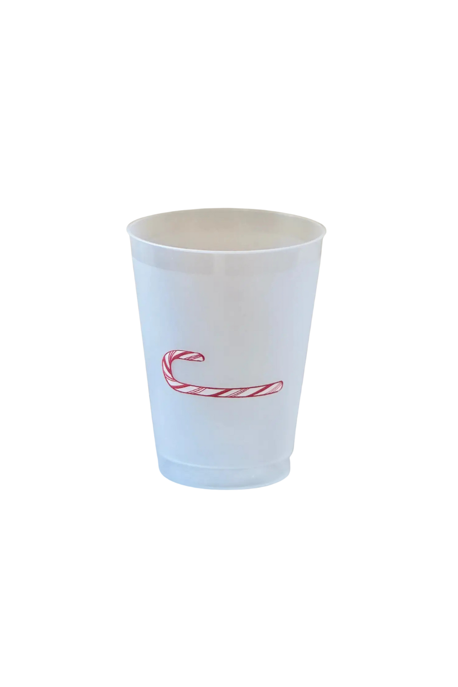 Candy Cane Shatterproof Cup